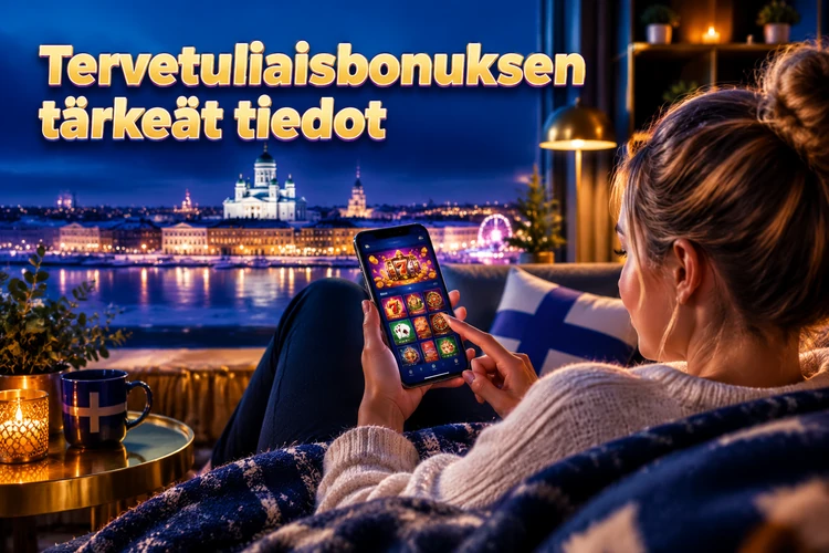 Tervetuliaisbonuksen tärkeät tiedot