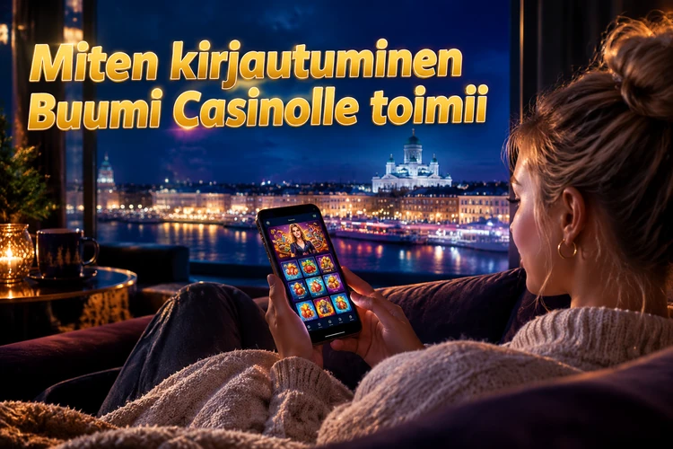 Miten kirjautuminen Buumi Casinolle toimii