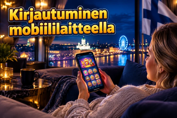 Kirjautuminen mobiililaitteella
